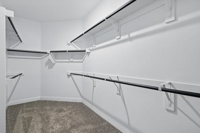 Spacious closet featuring carpet floors | Image 13