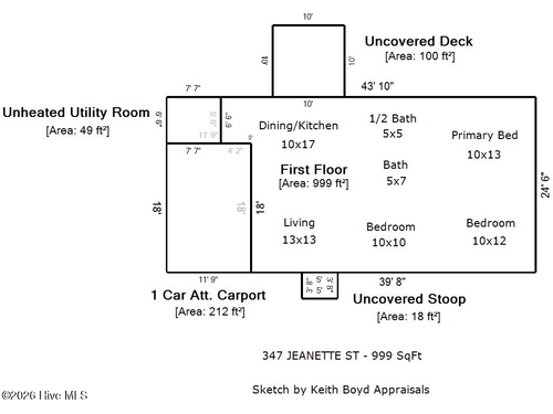 347 Jeanette St, Winterville, NC, 28590-8896 | Card Image
