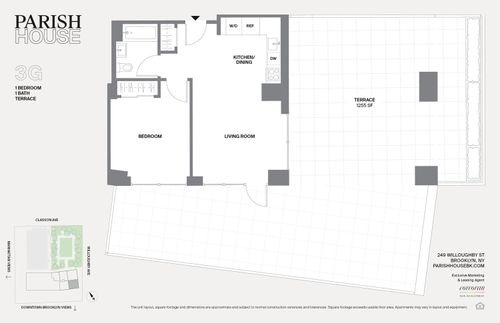 3g-249 Willoughby Ave, Brooklyn, NY, 11205-3586 | Card Image