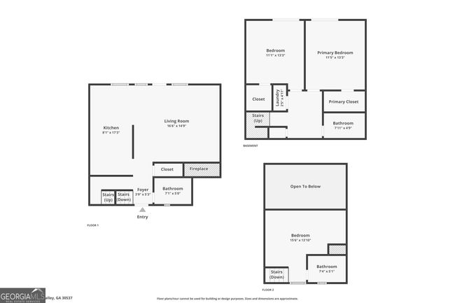 3 Berkshire Ln, Townhouse with 3 bedrooms, 3 bathrooms and null parking in Dillard GA | Image 81