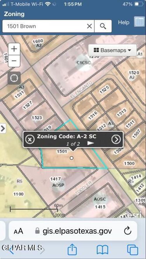 1501 Brown St, El Paso, TX, 79902-4722 | Card Image