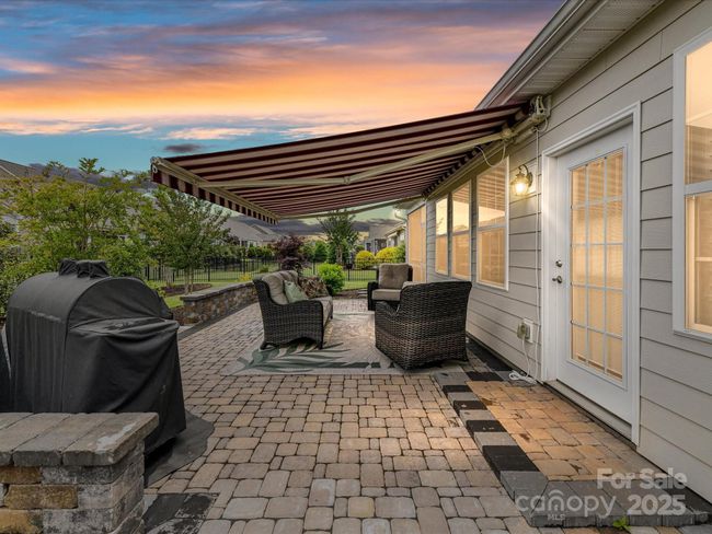 Twilight View of Extended Paver Patio | Image 30