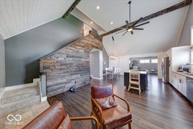 sitting area in front of wood burning fireplace | Image 30