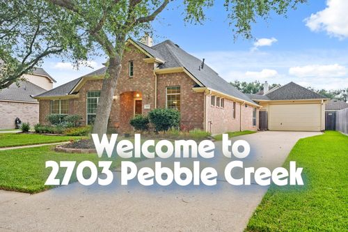 2703 Pebble Creek Dr, Pearland, TX, 77581-4483 | Card Image
