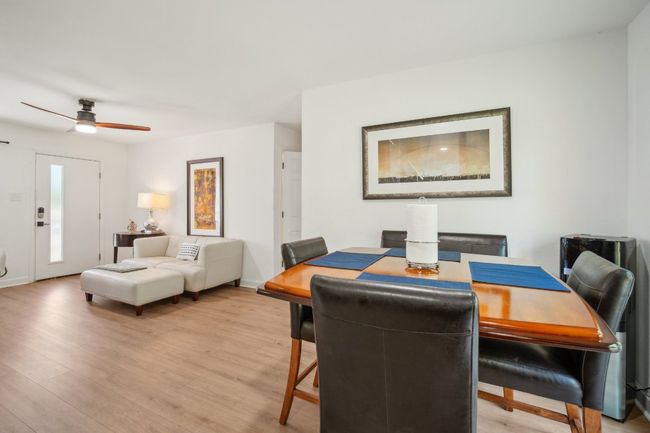 View of dining/living space. | Image 4