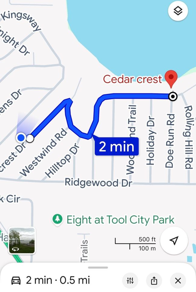 Map showing public boat ramp half a mile from the home | Image 36