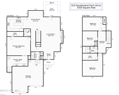 615 Southerland Farm Dr, Wilmington, NC, 28411-8751 | Card Image