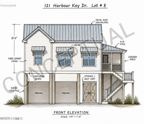 121 Harbour Key Dr, Saint Helena Island, SC, 29920-5068 | Card Image