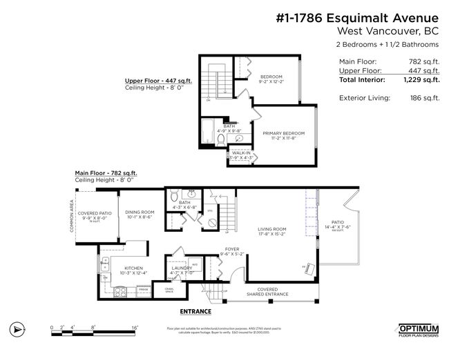 1 - 1786 Esquimalt Avenue, Townhouse with 2 bedrooms, 1 bathrooms and 1 parking in West Vancouver BC | Image 24