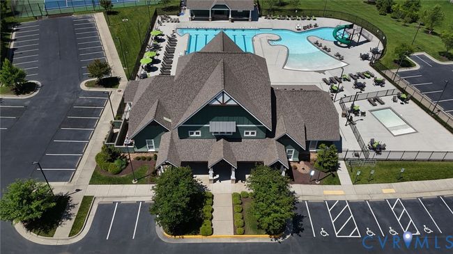 Aerial view of a pool area | Image 46