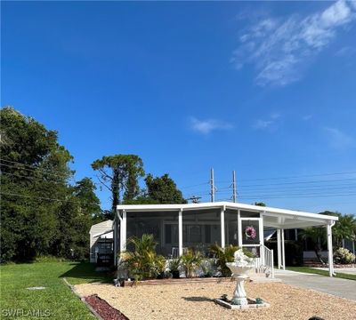 221 Shrub Lane N, House other with 2 bedrooms, 2 bathrooms and null parking in North Fort Myers FL | Image 1