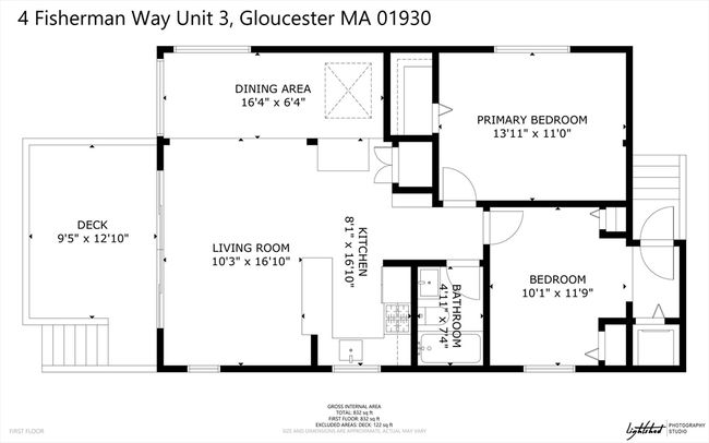 APT-3 - 4 Fisherman Way, Condo with 2 bedrooms, 1 bathrooms and null parking in Gloucester MA | Image 36