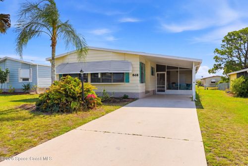 868 Waterway Dr, Barefoot Bay, FL, 32976-7649 | Card Image