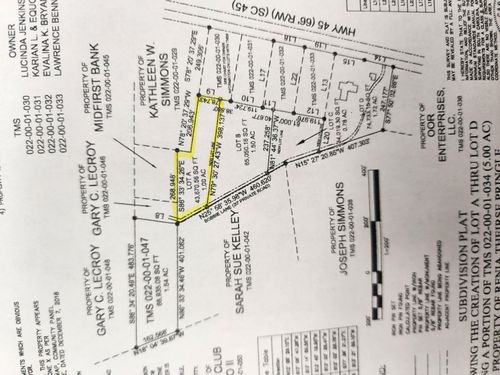 Lot A Bobbie Ln, Pineville, SC, 29468 | Card Image