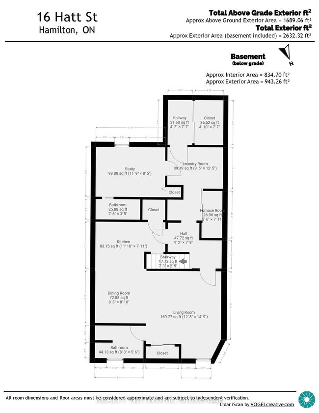 16 Hatt St, House attached with 3 bedrooms, 3 bathrooms and null parking in Dundas ON | Image 31