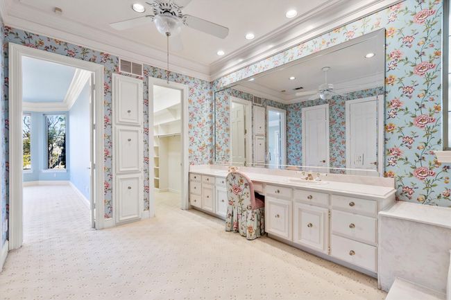 Primary Bath with TONS of counterspace and THREE closets! (Don't miss the hidden cedar closet). | Image 25