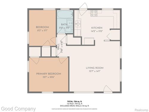 1902 Moorhouse St, Ferndale, MI, 48220-1174 | Card Image