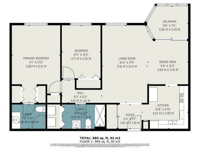708 - 960 Teron Rd, Condo with 2 bedrooms, 2 bathrooms and null parking in Kanata ON | Image 26