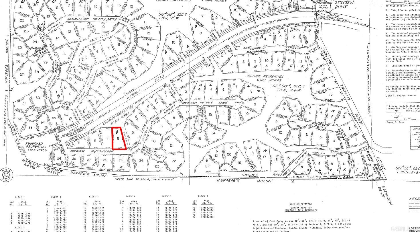Land in Cherokee Village 2