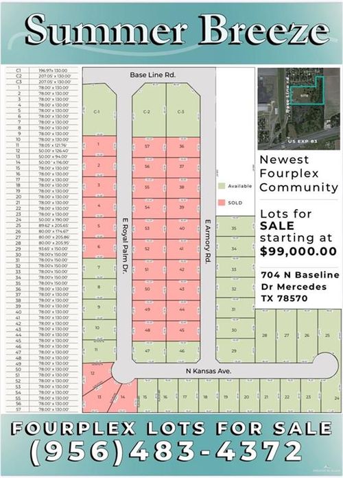 208 E Royal Palm Dr, Mercedes, TX, 78570-6809 | Card Image