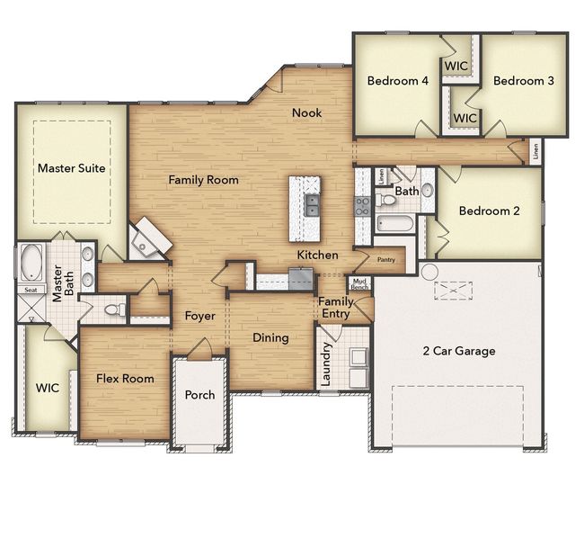 150 Roosevelt Ln, House other with 4 bedrooms, 3 bathrooms and null parking in Valley View TX | Image 26