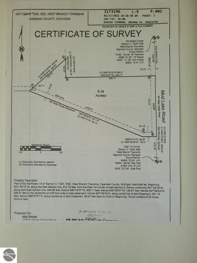 152 S Mud Lake Rd, Home with 0 bedrooms, 0 bathrooms and null parking in West Branch MI | Image 12