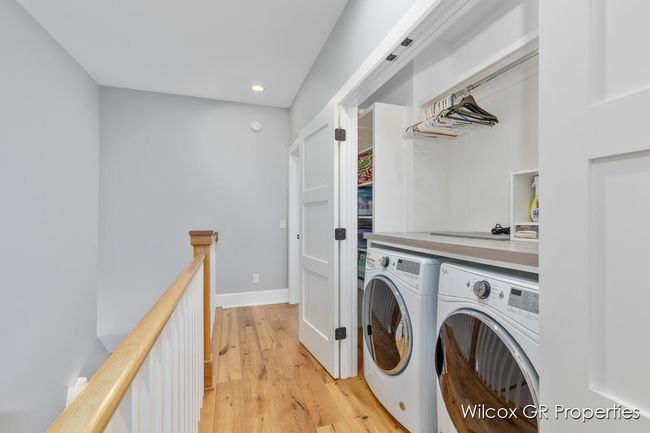 Convenient laundry on the second level with additional storage. | Image 31