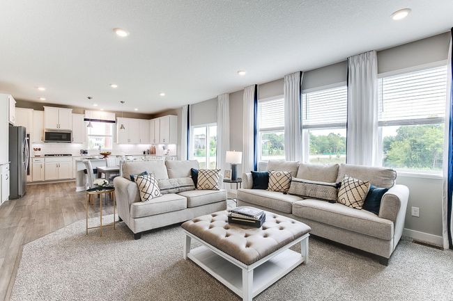 Spacious family room for gathering just off of the dinette, a true open concept feel! | Image 11