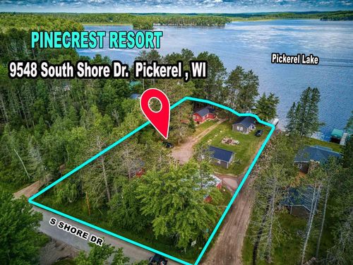 9548 Shore Dr S, Pickerel, WI, 54465 | Card Image