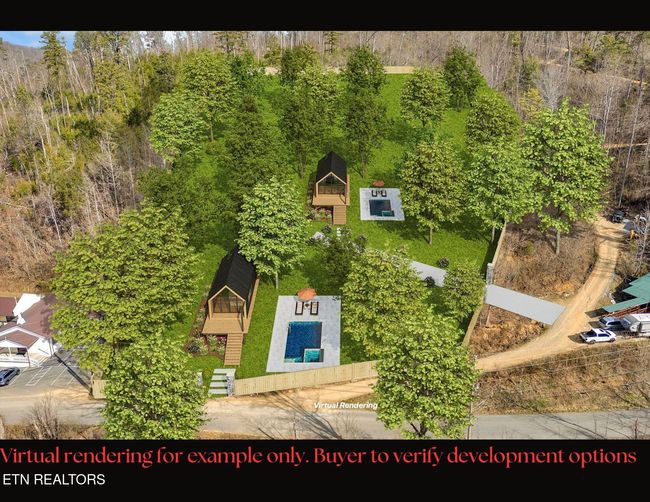 Example rendering reflecting current driveway and home site placements | Image 4