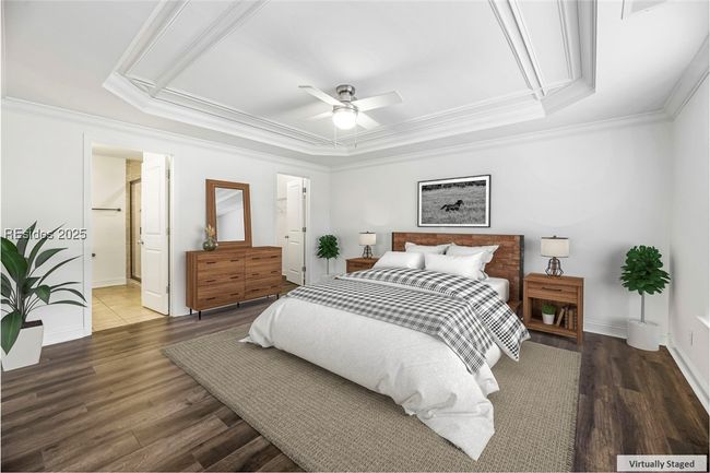 Virtually Staged Primary BR on First Floor | Image 16