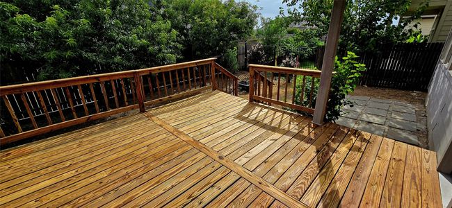 View of wooden deck | Image 30