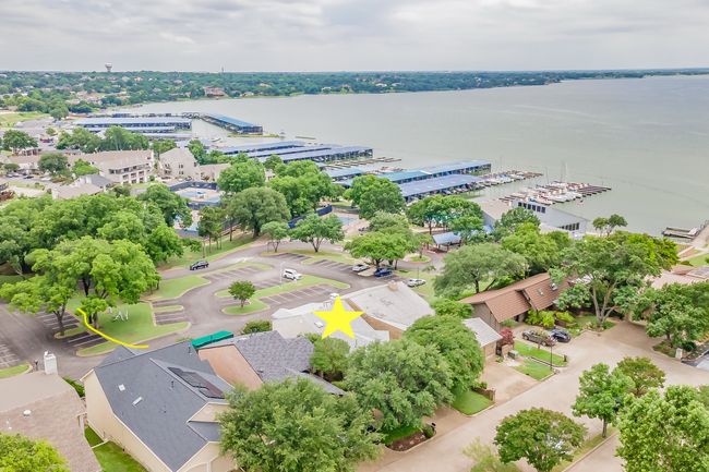 Drone / aerial view of a large body of water | Image 4
