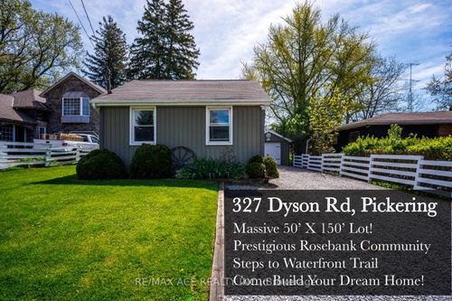 327 Dyson Rd, Pickering, ON, L1W2N1 | Card Image