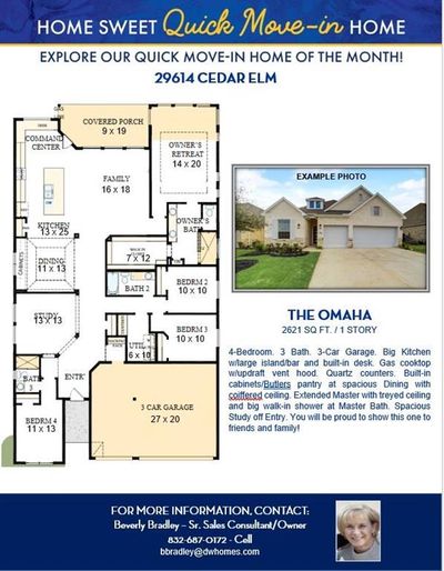 Floor plan as home is being built | Image 2