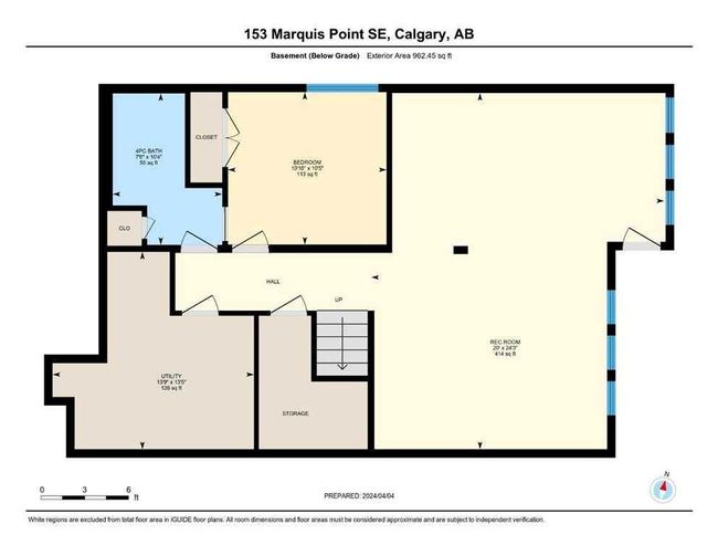 153 Marquis Point Se, Home with 4 bedrooms, 3 bathrooms and 4 parking in Calgary AB | Image 49