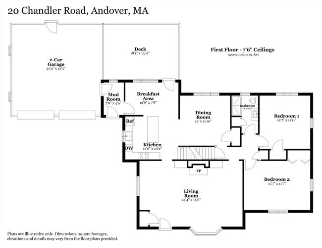 20 Chandler Rd, House other with 4 bedrooms, 2 bathrooms and 6 parking in Andover MA | Image 39