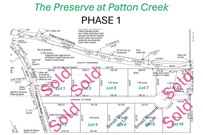 Preserve at Patton Creek Lot Photo Plat | Image 7