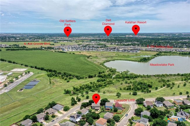 Aerial view of proximity to Dell Diamond, Old Settlers Park and Kalahari Resort and Waterpark | Image 38