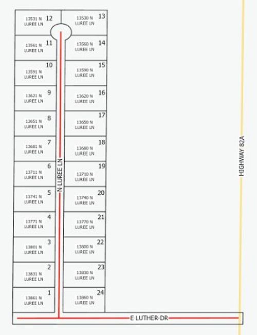 13861 N Luree Lane, Tahlequah, OK, 74464 | Card Image