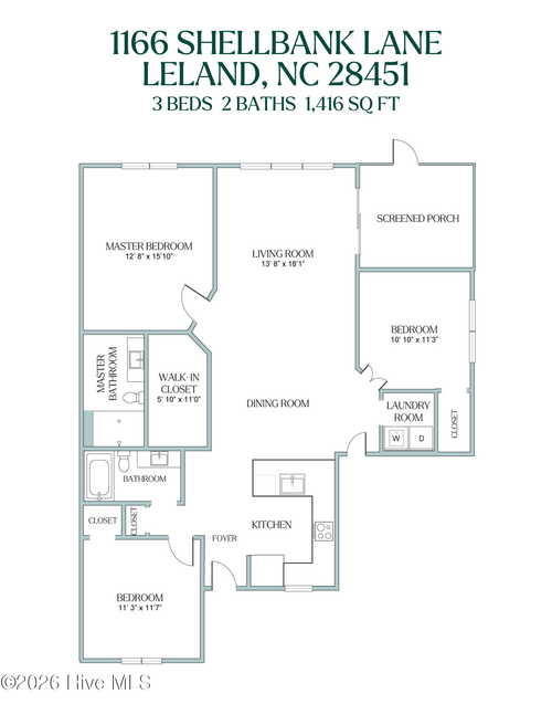 1166 Shellbank Ln, Leland, NC, 28451-8496 | Card Image