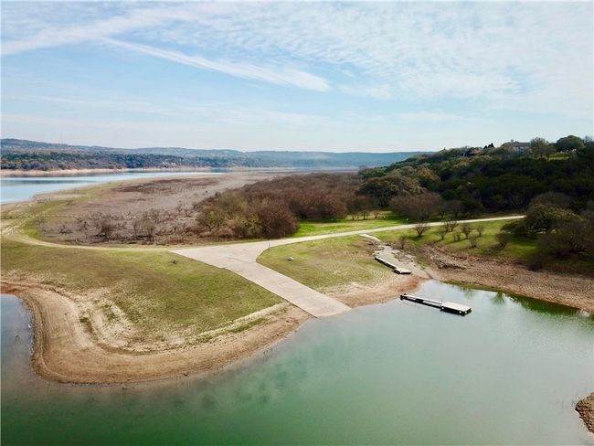 There are two private Boat Launches in the neighborhood - one for more 'normal' water level times with a secondary launch (not pictured) used when the elevation of Lake Travis is lower. | Image 30