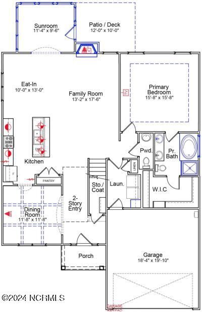 Lot 91 Floor Plan 1st Floor | Image 2