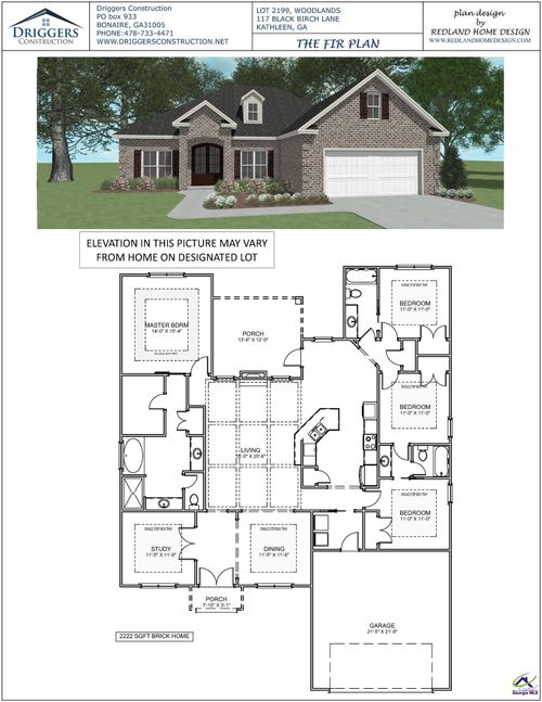 117 Black Birch Lane, Kathleen, GA, 31047 | Card Image