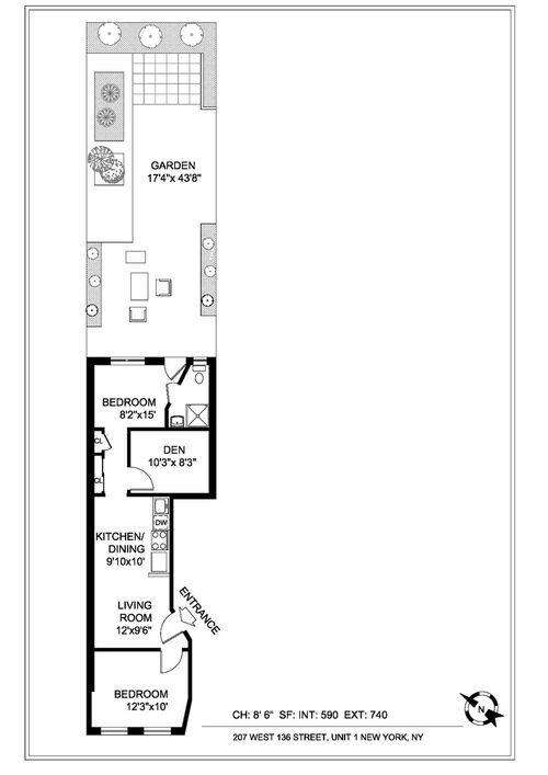 1-207 W 136th St, New York, NY, 10030-2605 | Card Image