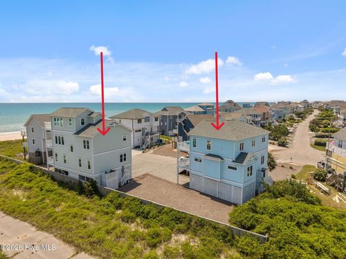 130 & 132 N Permuda Wynd Drive, North Topsail Beach, NC, 28460 | Card Image