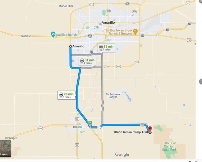 10500 Indian Camp Trl, Home with 0 bedrooms, 0 bathrooms and null parking in Canyon TX | Image 10