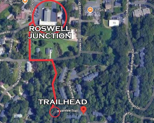 171 Riverview Trl, Condo with 3 bedrooms, 4 bathrooms and 2 parking in Roswell GA | Image 49