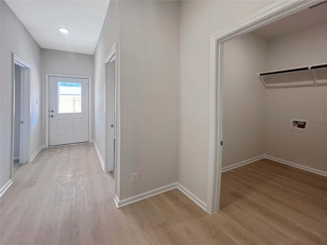 Hallway and Utility Room. Home under construction. Sample floor plan photo used for illustrative purposes only. Upgrades, selections options, windows and colors may vary. | Image 7