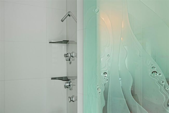 Owner's suite shower with etched glass | Image 18
